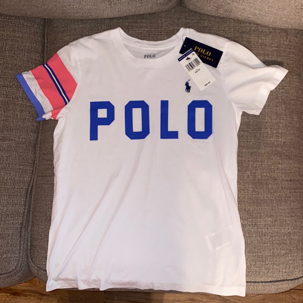 Polo by Ralph Lauren Short Sleeve Top NWTS